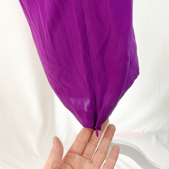 Loeffler Randall 100% Silk Blouse Size 8 - Picture 5 of 7